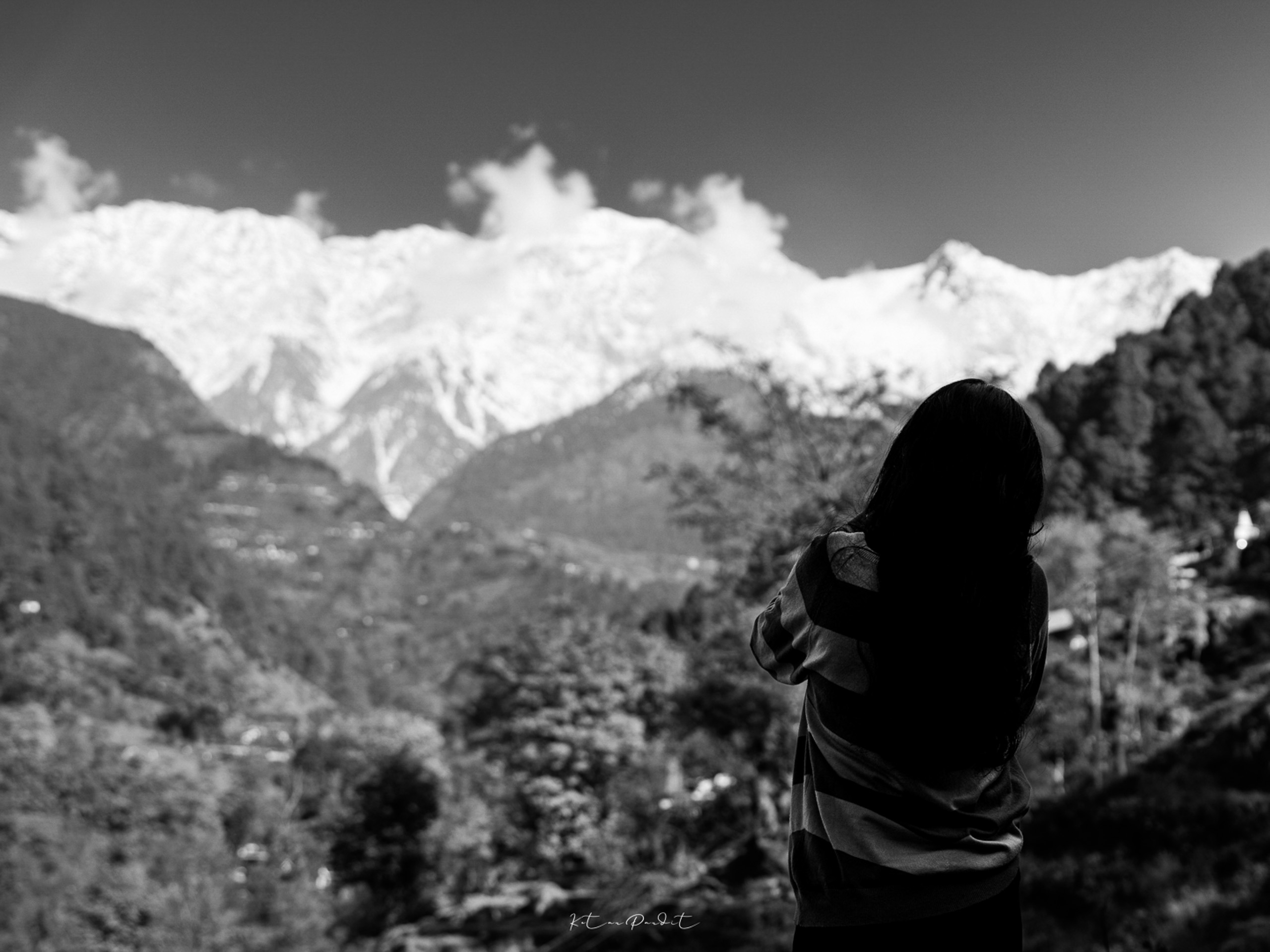 The Girl and The Mountain